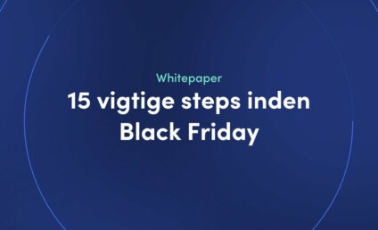 Whitepaper - 15 vigtige steps inden Black Friday