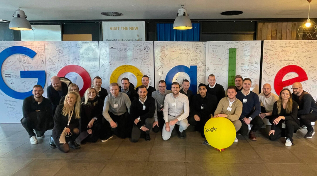 LAZZAWEB besøger Google i Dublin