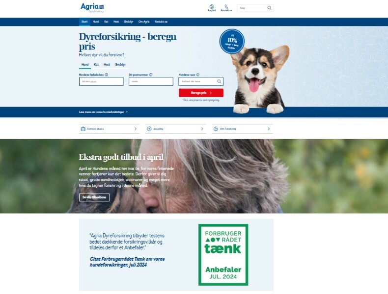 LAZZAWEB x Agria Dyreforsikring